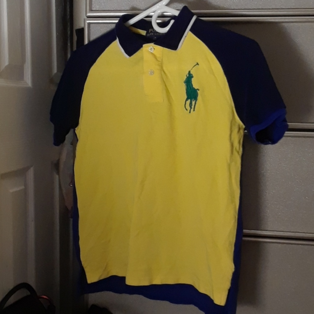 Multi color polo shirt